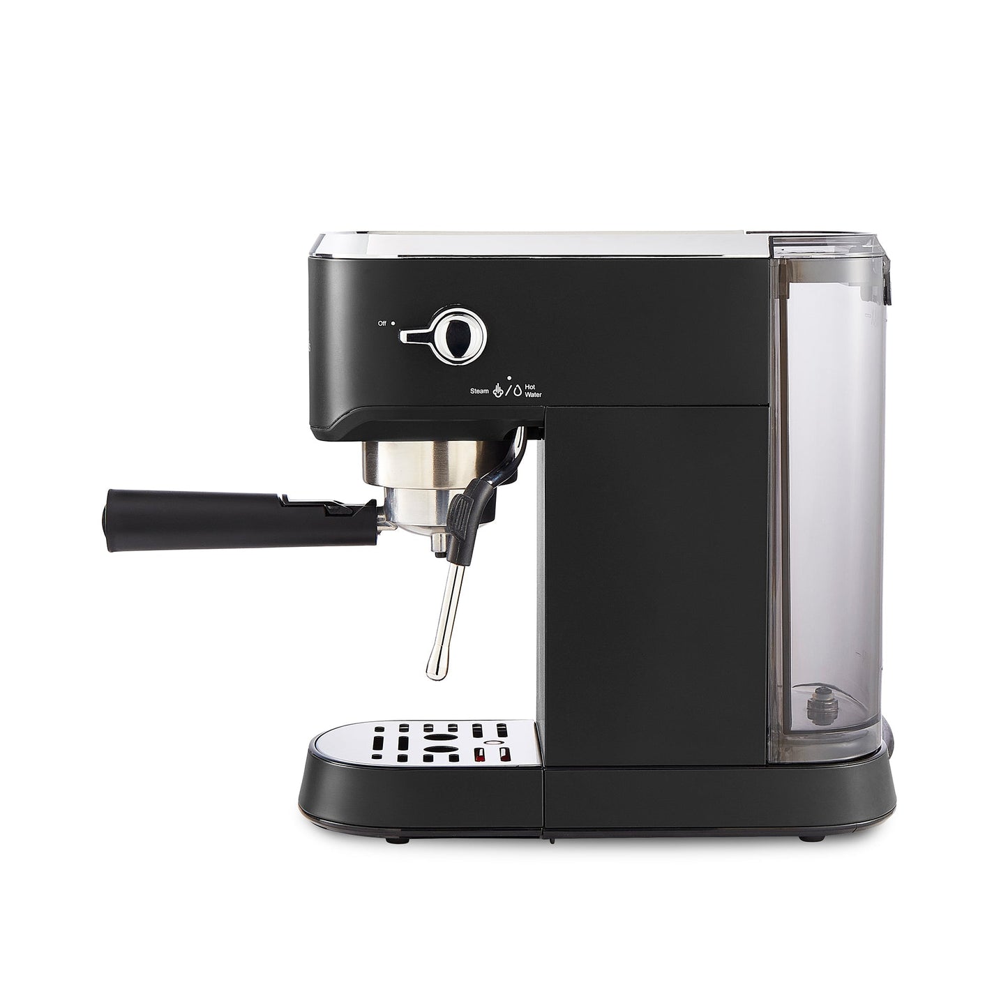 Traditional Compact Pump Espresso Coffee Machine - Black