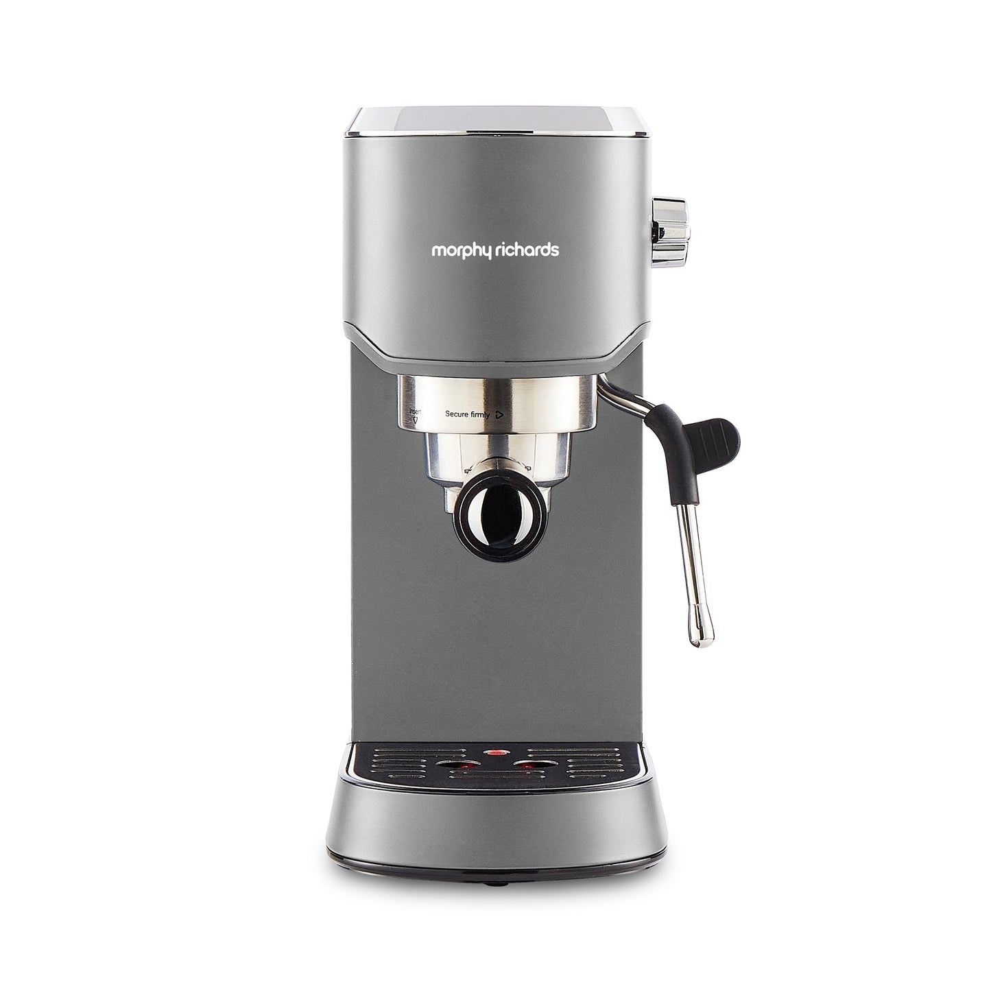Traditional Compact Pump Espresso Coffee Machine - Grey