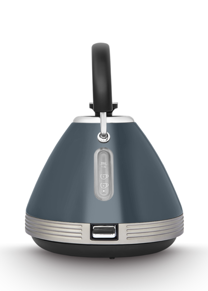 Venture Retro Blue Kettle and Toaster Set - Basalt