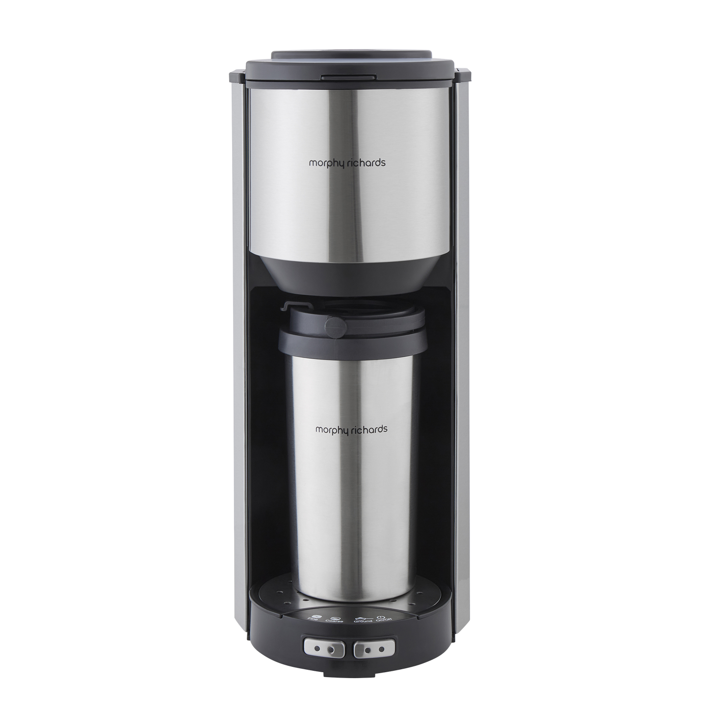 Tazza Pour & Go Single Cup Coffee Machine with Grinder