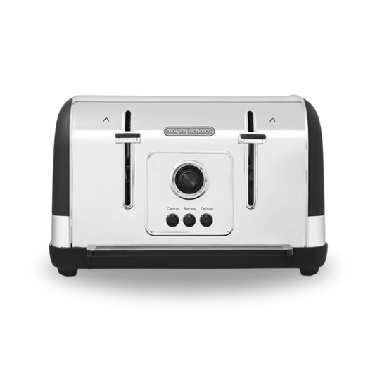 Venture Black 4-Slice Toaster