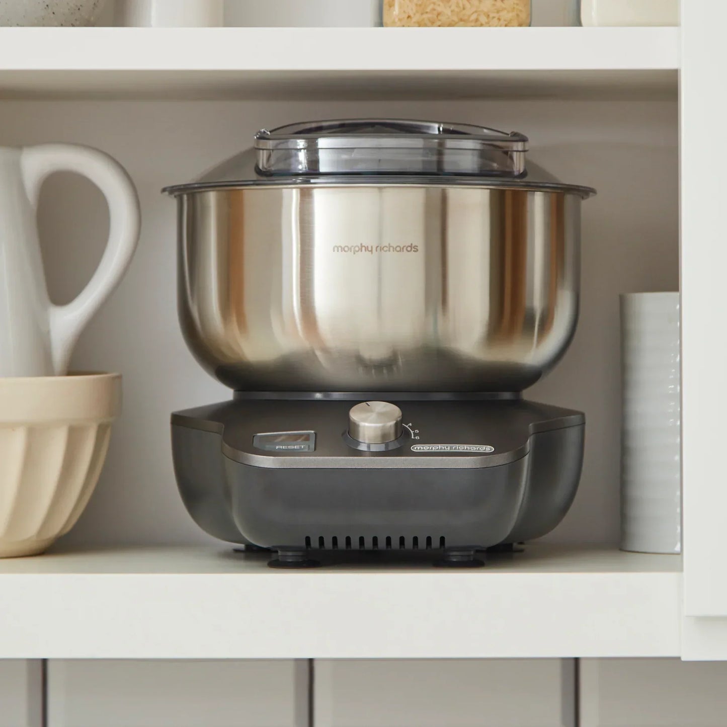 MixStar Compact Stand Mixer and Loose Base Shallow Cake Tin Set