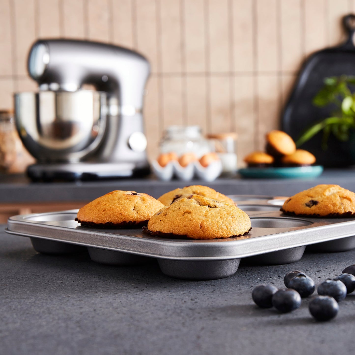 Muffin Tin, Square Cake Tin and 2lb Loaf Tin Set