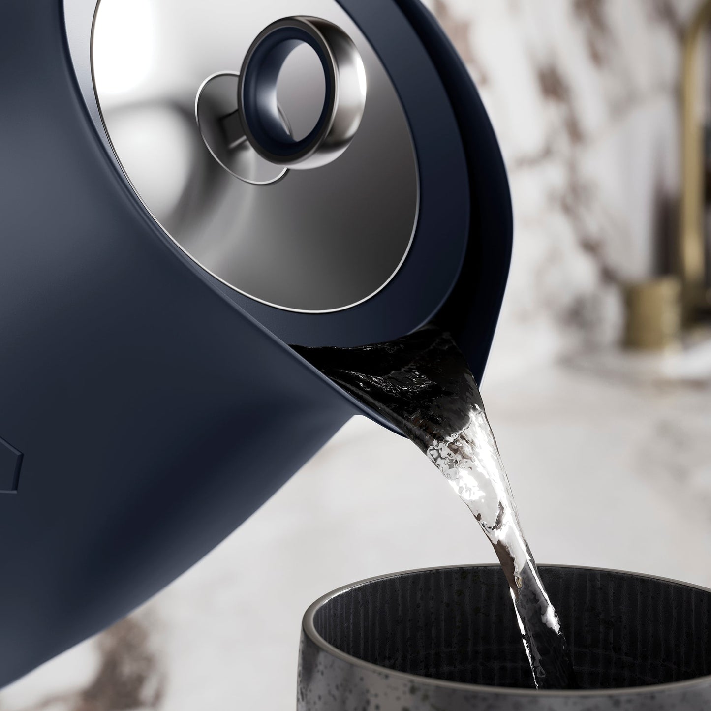 Cassini Navy Kettle and Toaster Set - Outer Space