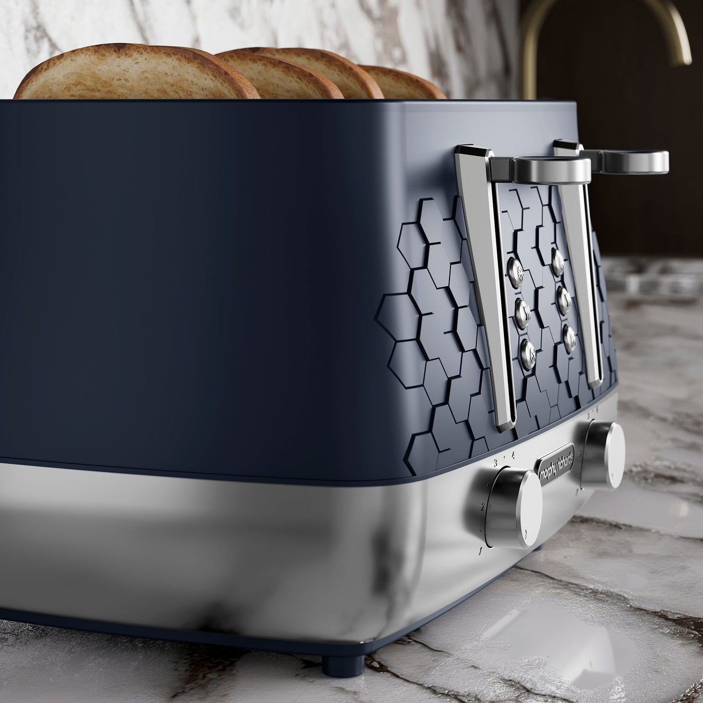 Cassini Navy Kettle and Toaster Set - Outer Space