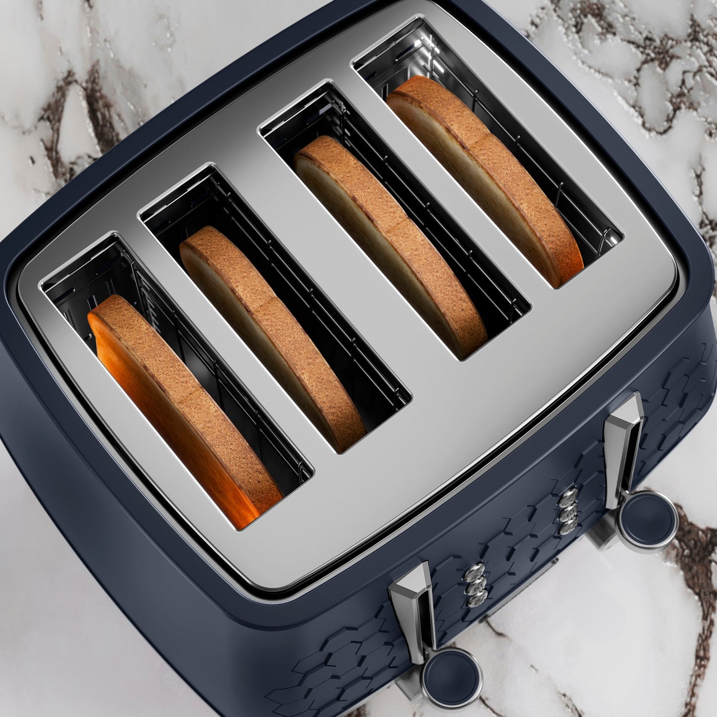 Cassini Navy Kettle and Toaster Set - Outer Space