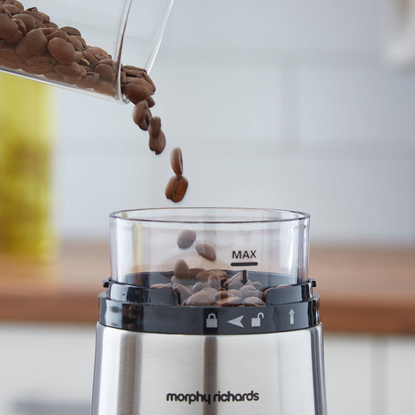 Equip Filter Coffee Machine, Brew & Blend Milk Electric Milk Frother and Coffee Grinder Set