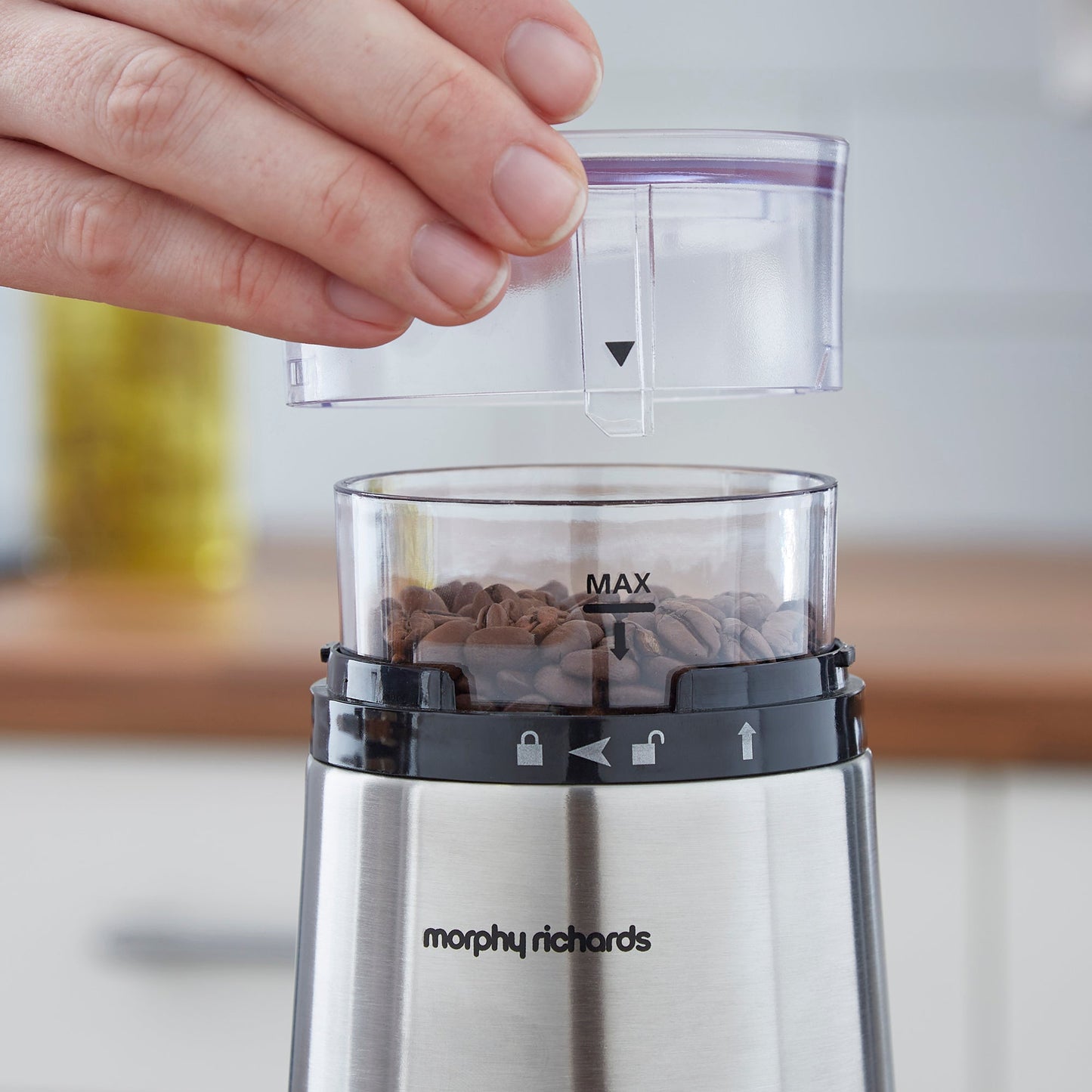 Equip Filter Coffee Machine, Brew & Blend Milk Electric Milk Frother and Coffee Grinder Set