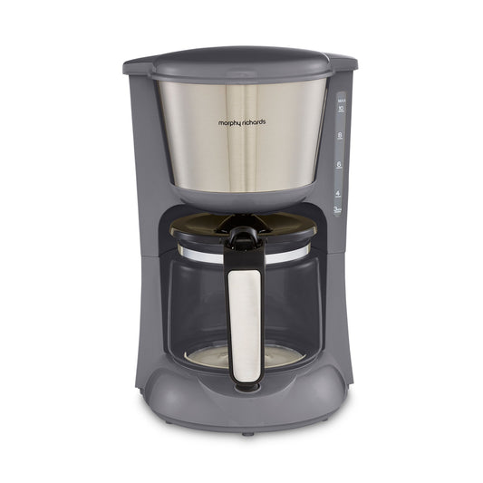 Equip Grey Filter Coffee Machine