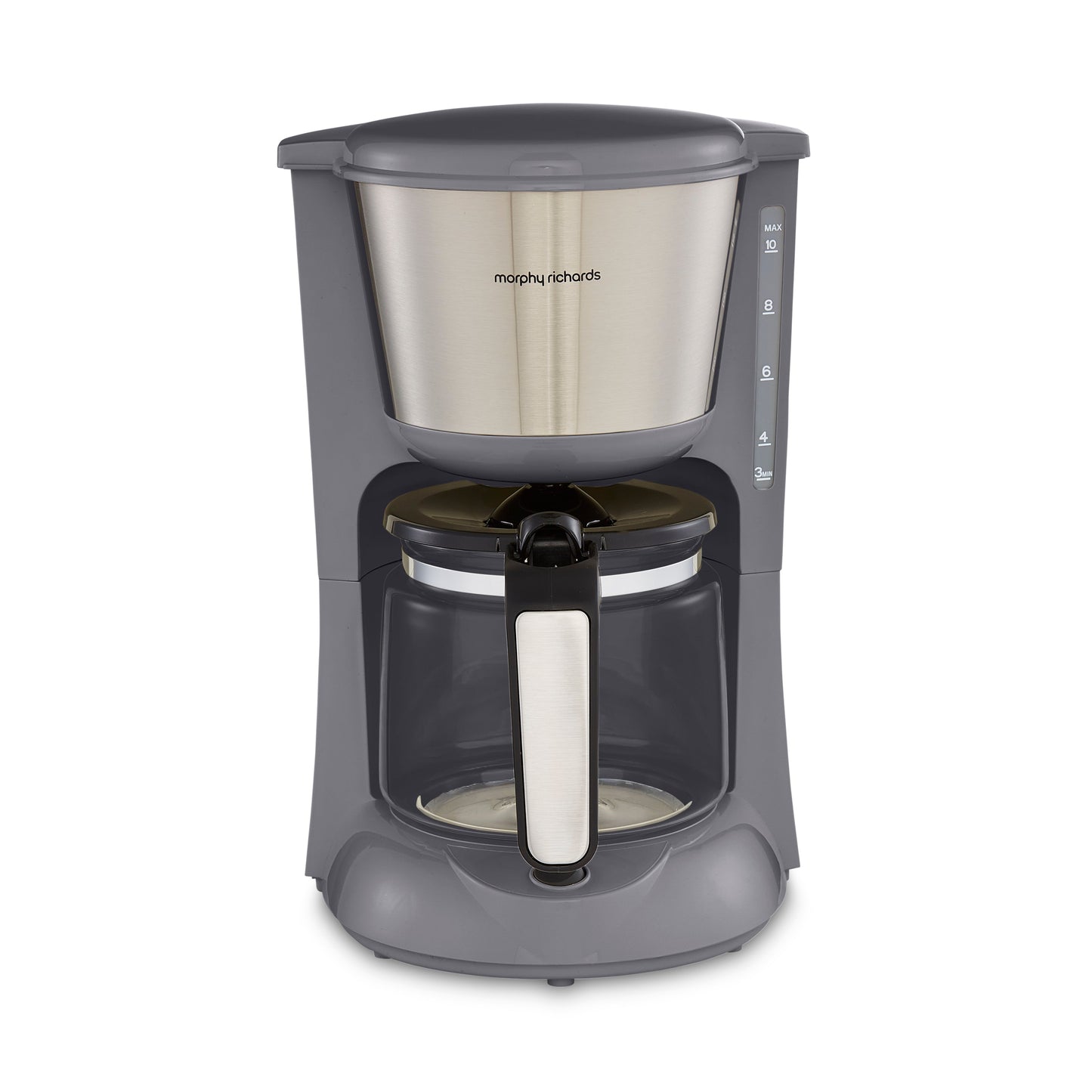 Equip Grey Kettle, Toaster & Filter Coffee Machine Set