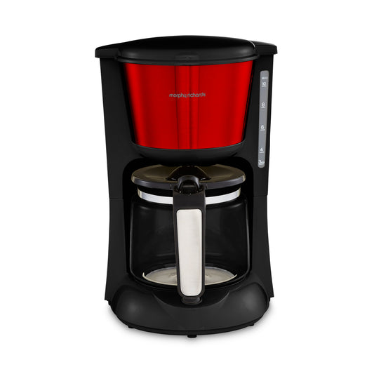 Equip Red Filter Coffee Machine