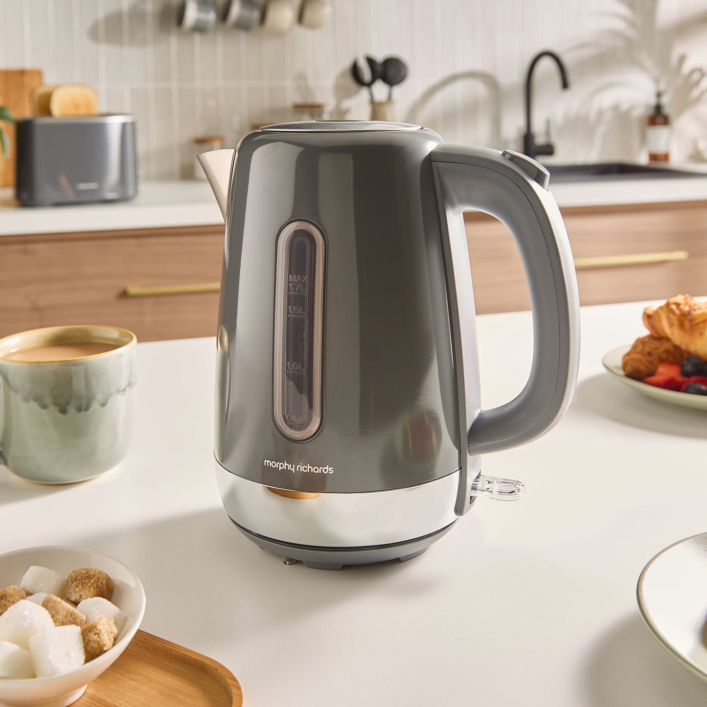 Equip 1.7L Grey Jug Kettle