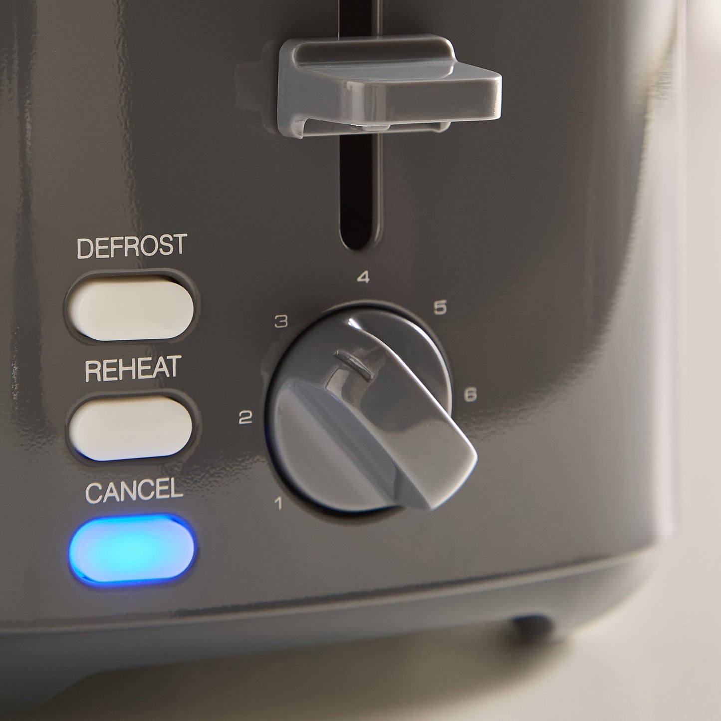 Equip Grey 2-Slice Toaster