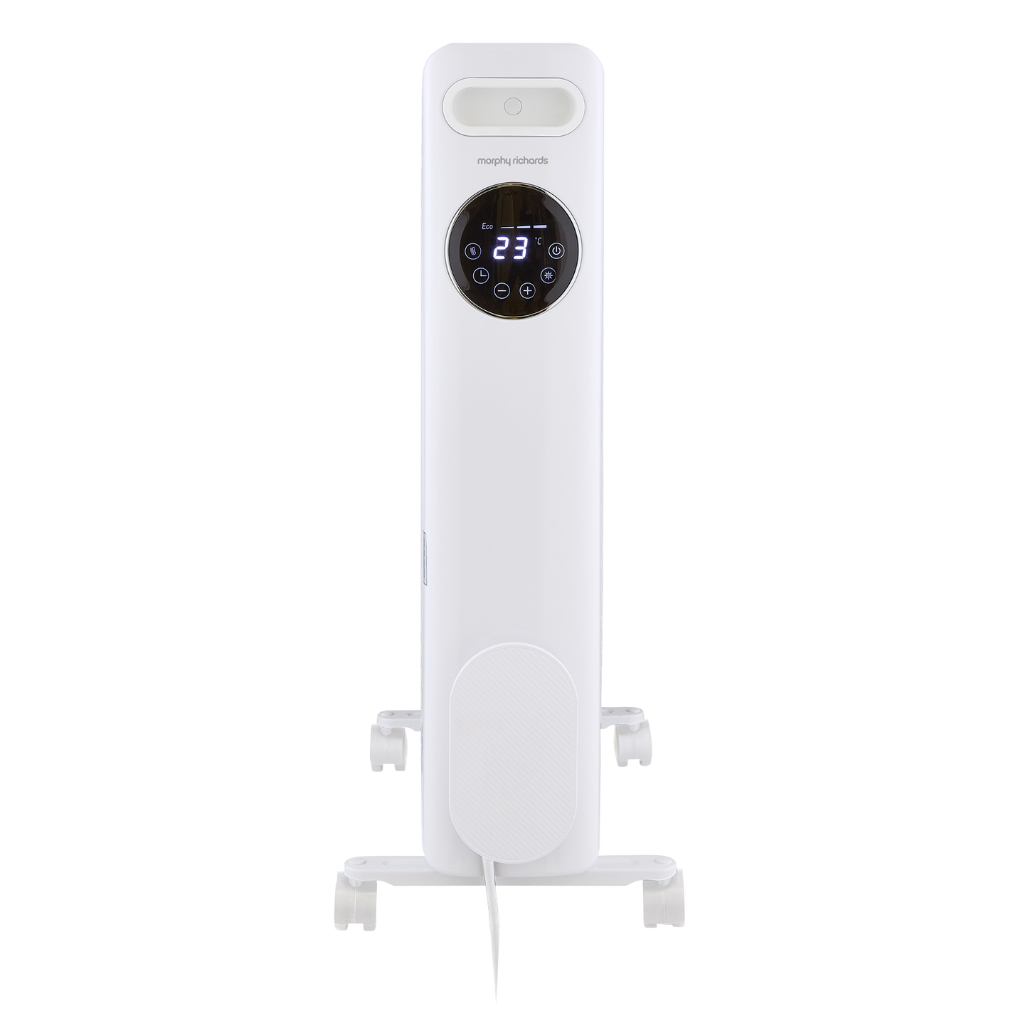 HeatFlux 2.5kw Digital Oil Filled Radiator with Remote Control - White