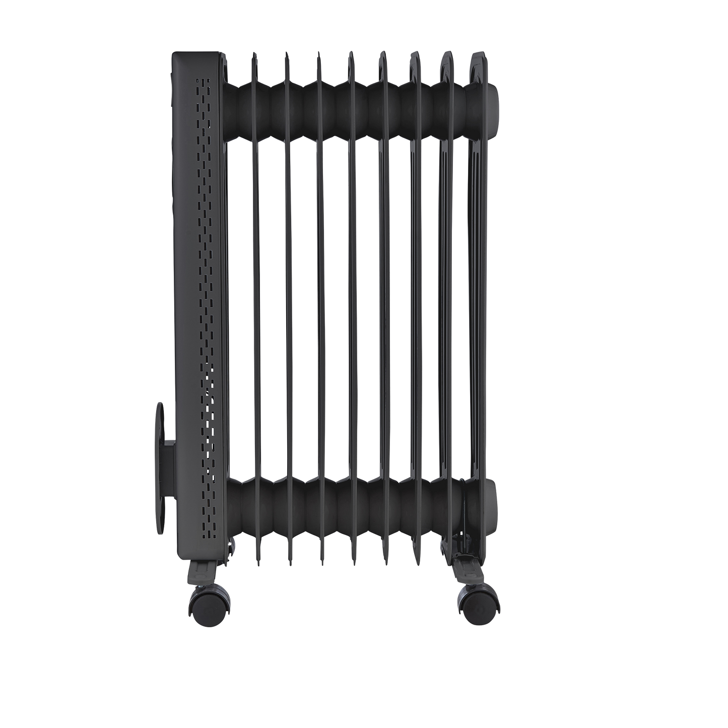 HeatFlux 2kw Digital Oil Filled Radiator with Remote Control - Grey