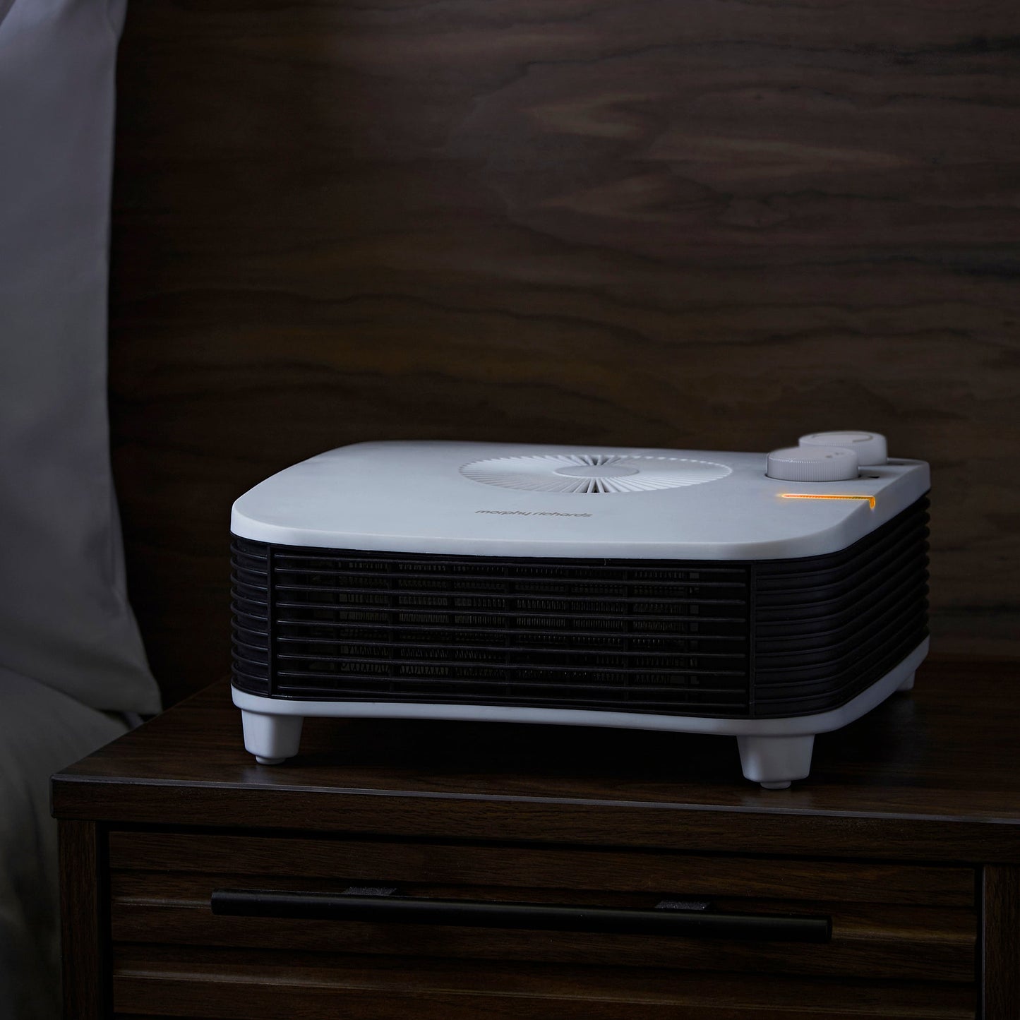 HeatFlux 2kw Flat Fan Heater - White