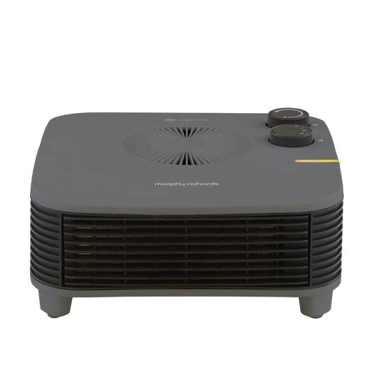 HeatFlux 2kw Flat Fan Heater - Grey