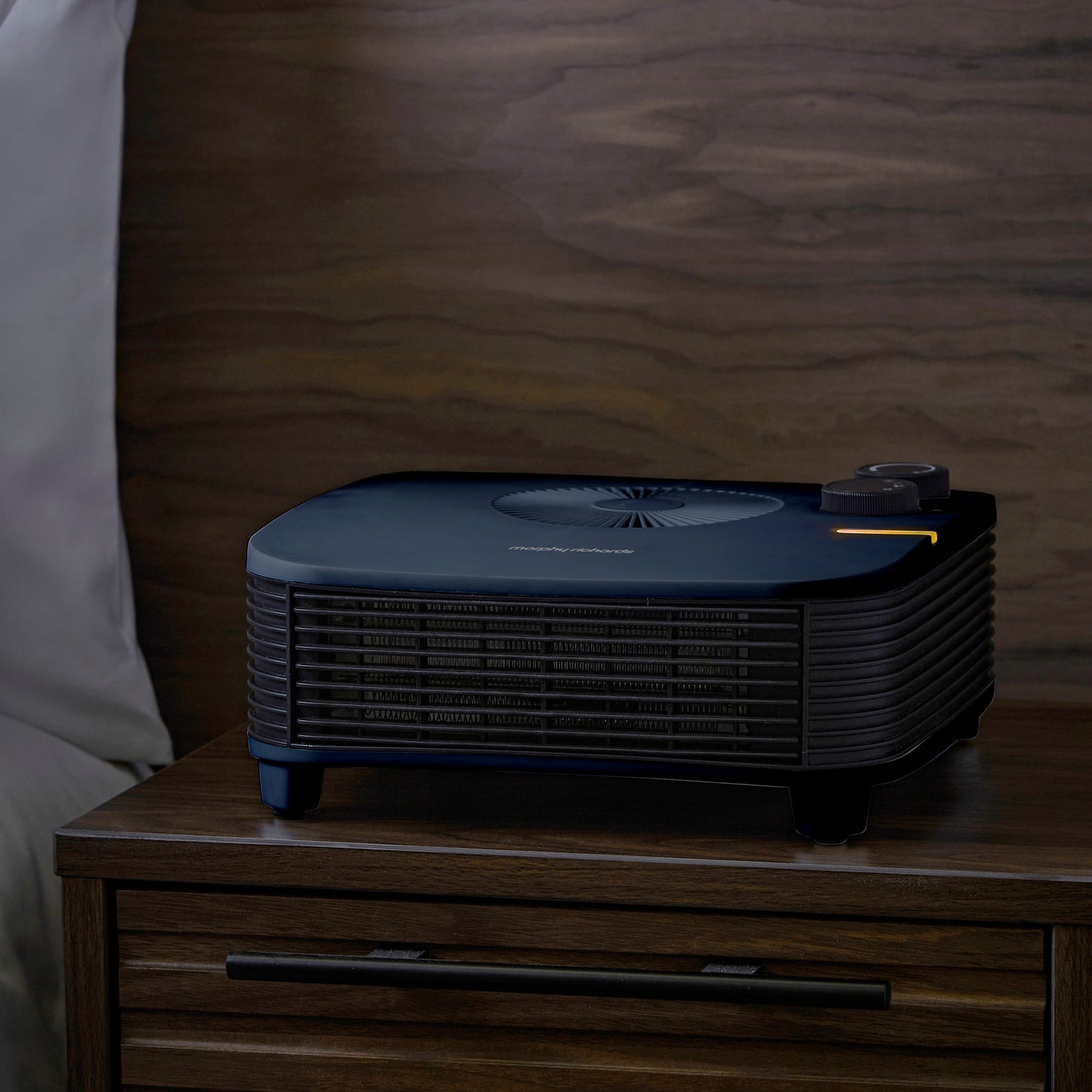 HeatFlux 2kw Flat Fan Heater - Grey