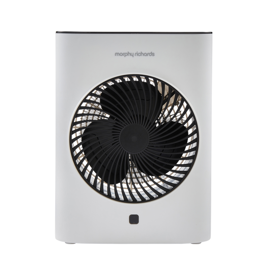 HeatFlux 2kw Upright Fan Heater with Remote Control - White