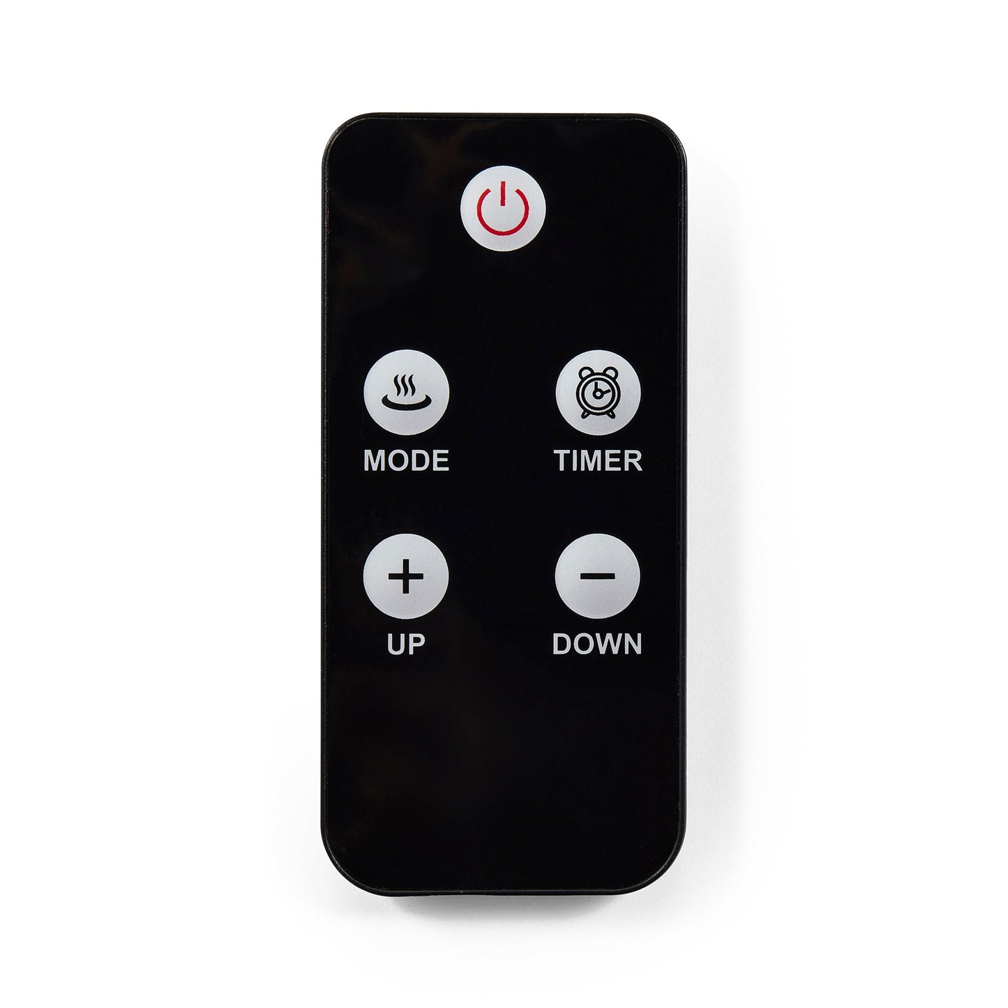HeatFlux 2kw Upright Fan Heater with Remote Control - White