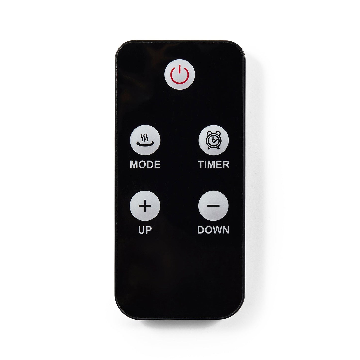 HeatFlux 2kw Upright Fan Heater with Remote Control - Grey