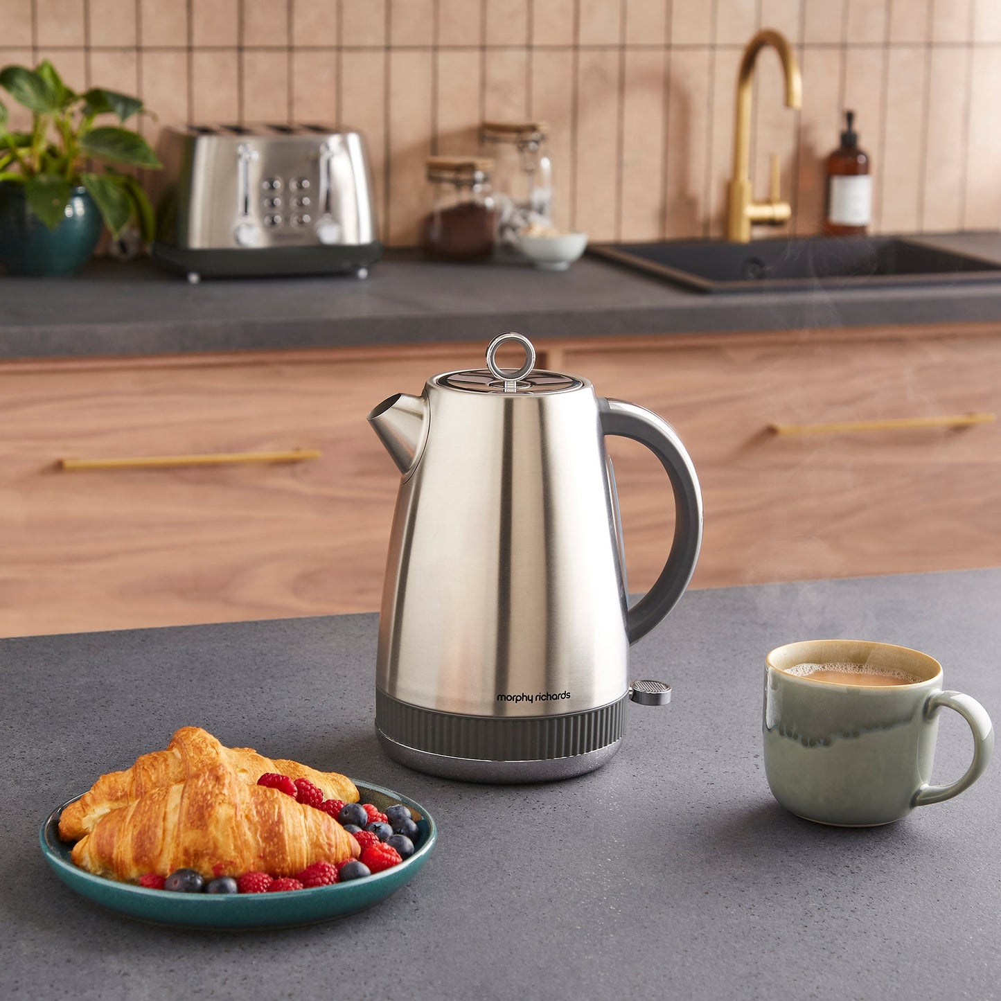 Mexborough 1.7L Jug Kettle - Grey