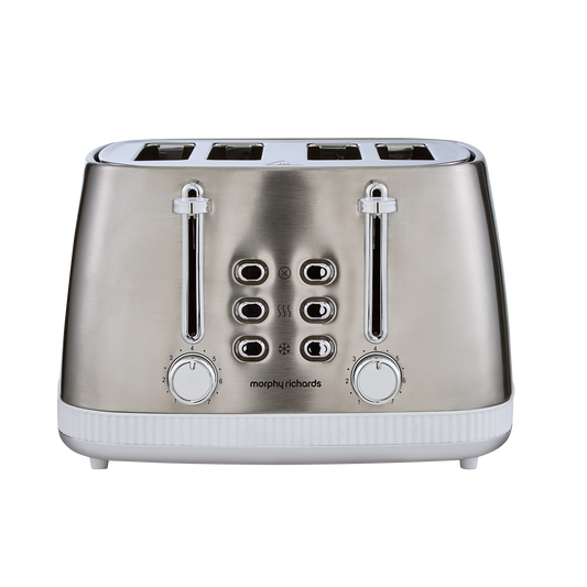 Mexborough 4 Slice Toaster - White
