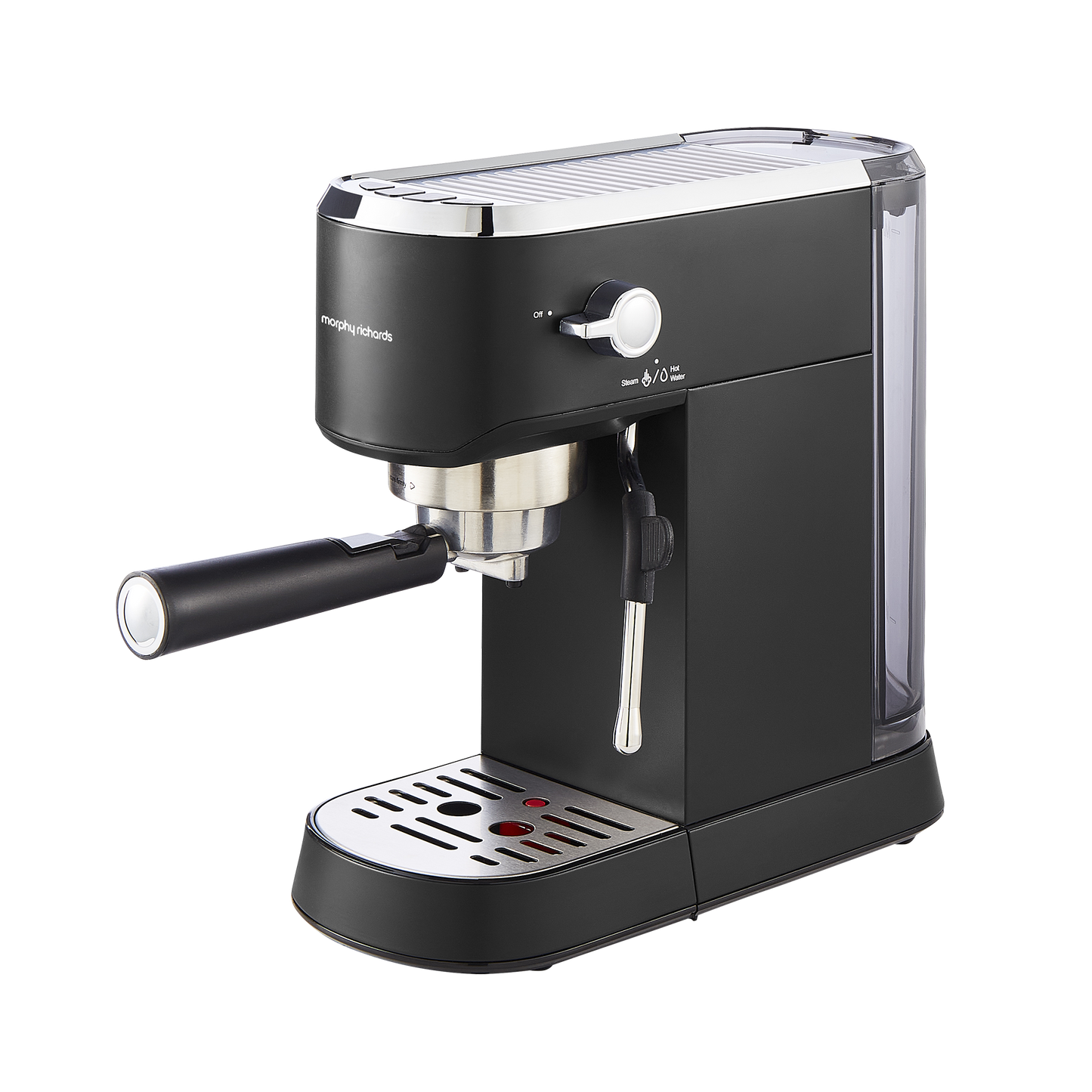 Traditional Compact Pump Espresso Coffee Machine - Black