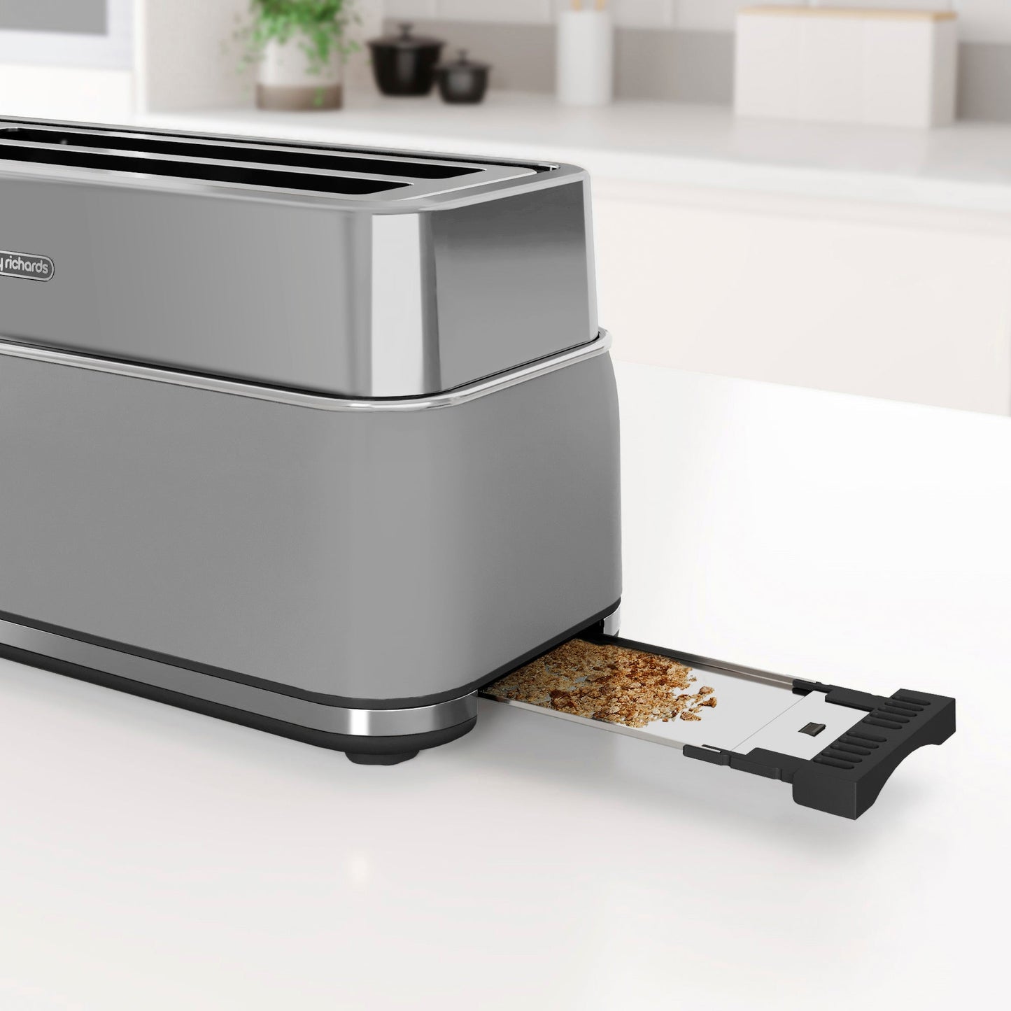 Signature Grey 4 Slice Toaster