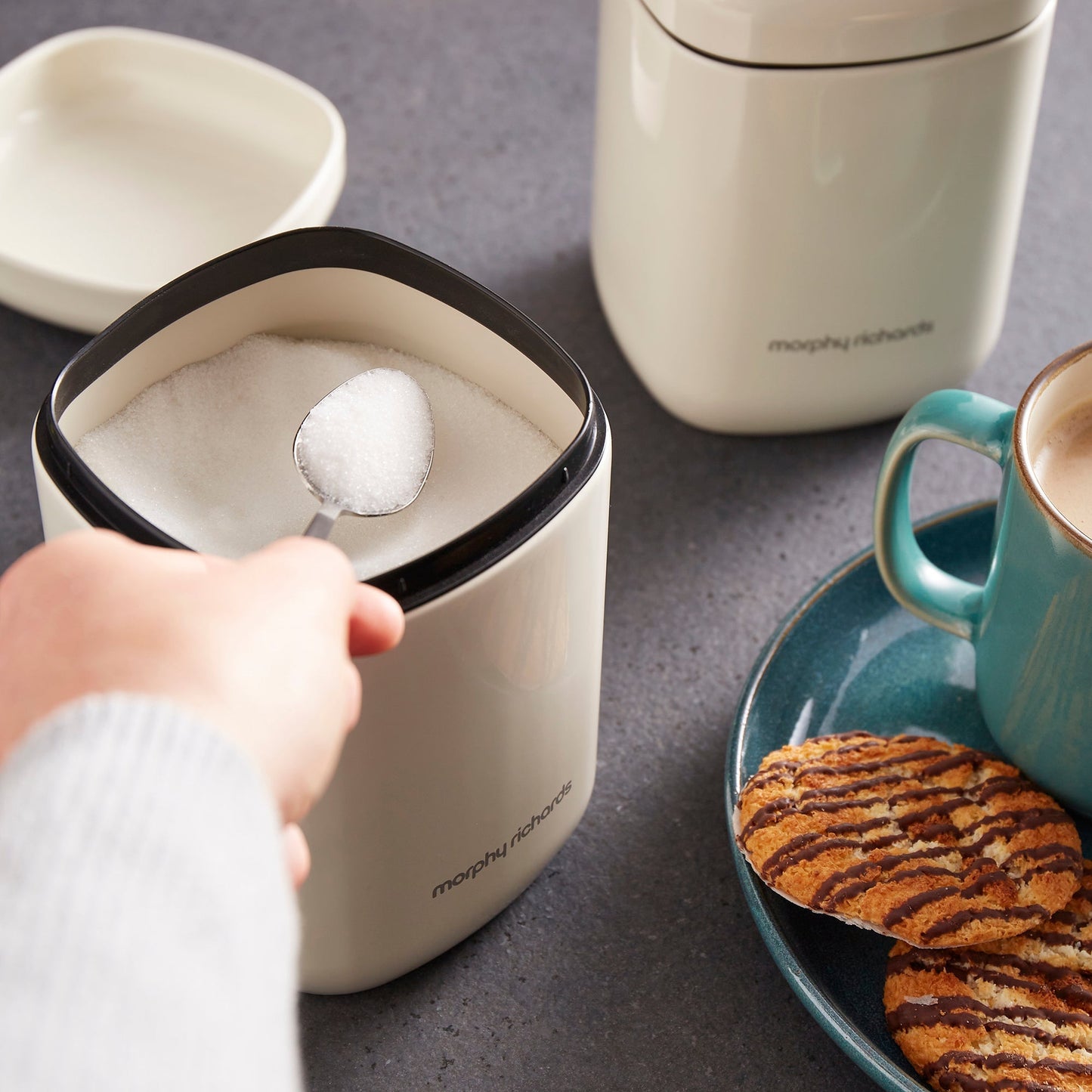 Equip 3 Storage Cream Canisters Set