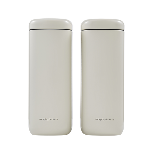 Equip Large Storage Cream Canisters Set