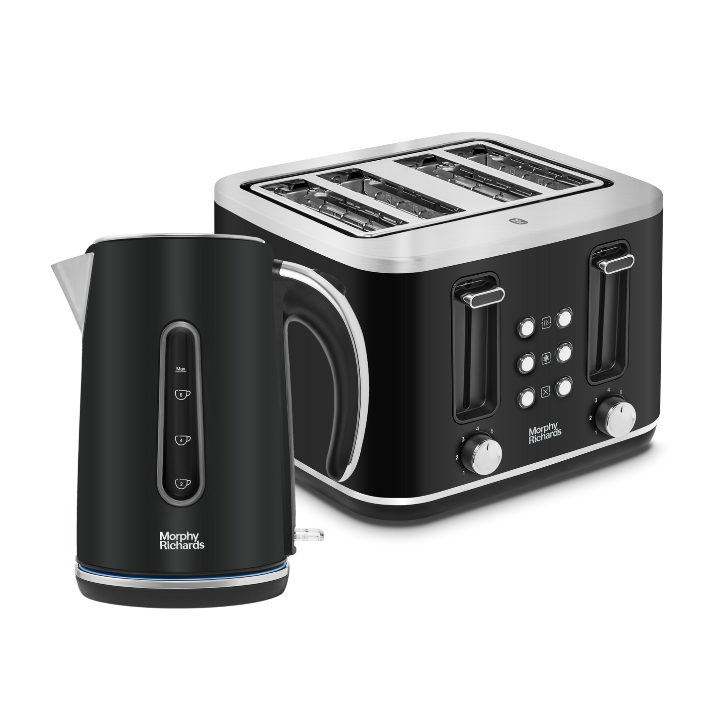 Motive Black Kettle and Toaster Set