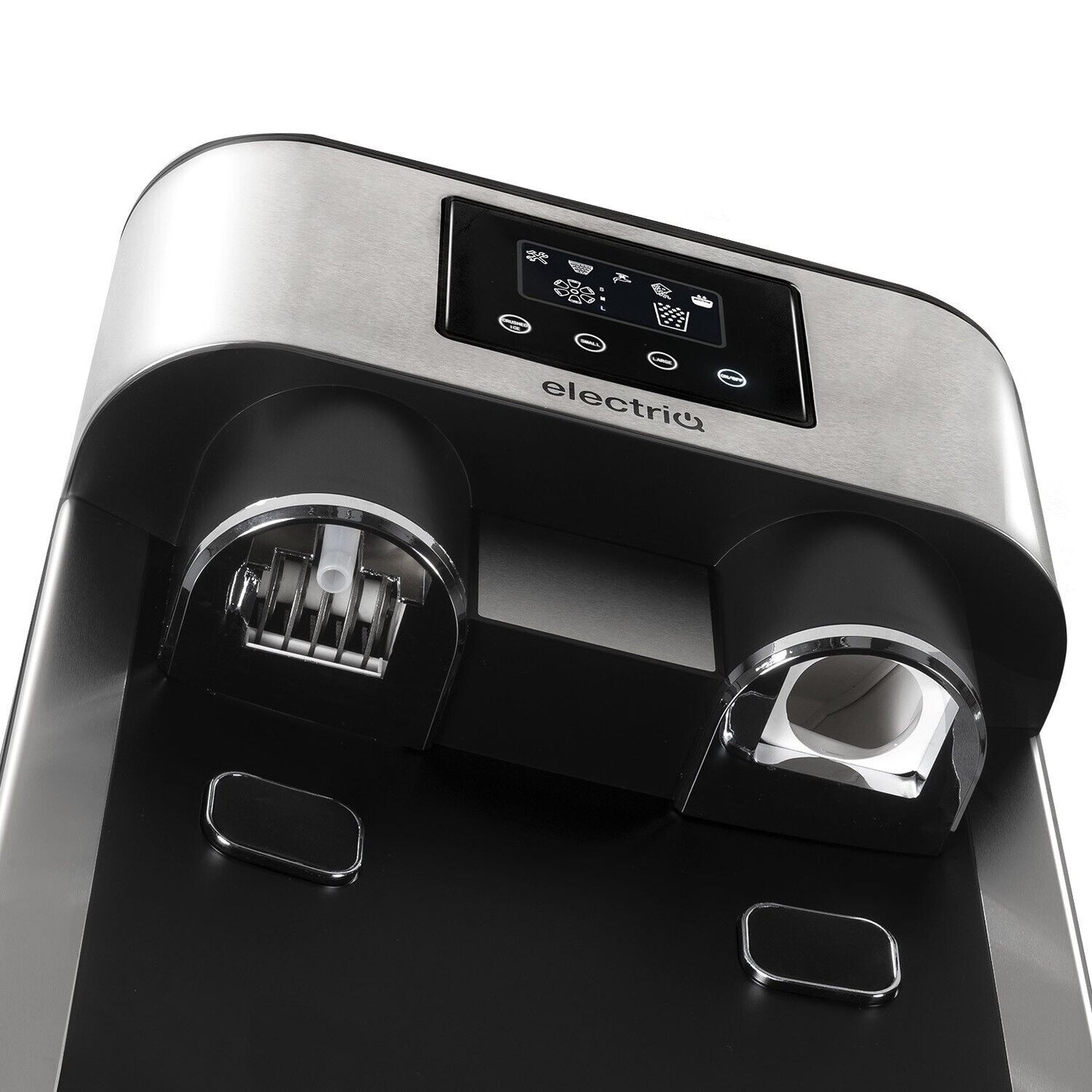electriQ Countertop Ice Maker With Ice Crusher and Water Dispenser
