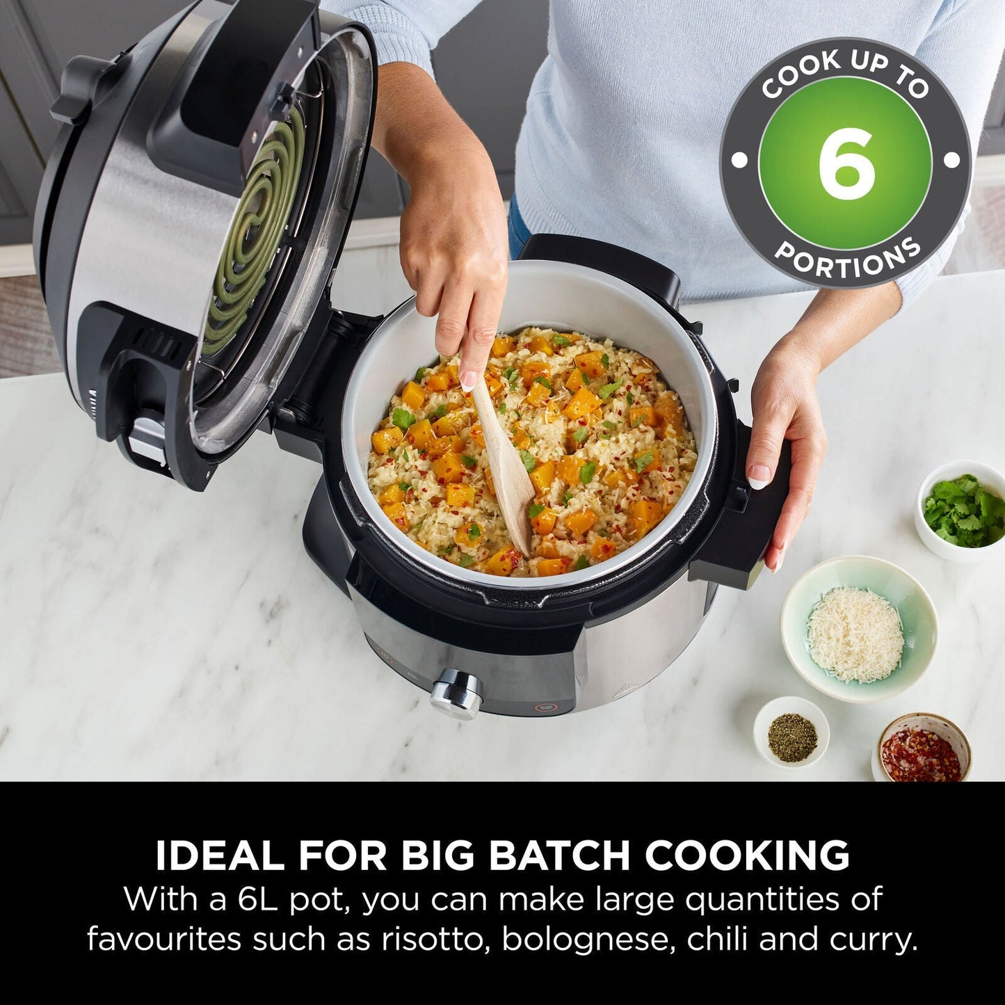 Ninja Foodi 11-in-1 Multi-Cooker & Air Fryer 6L